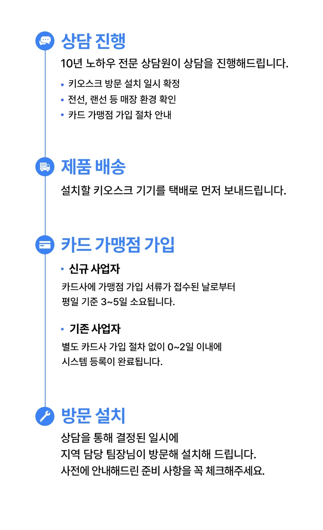 15인치 미니 키오스크 + 토스프론트 설치 과정