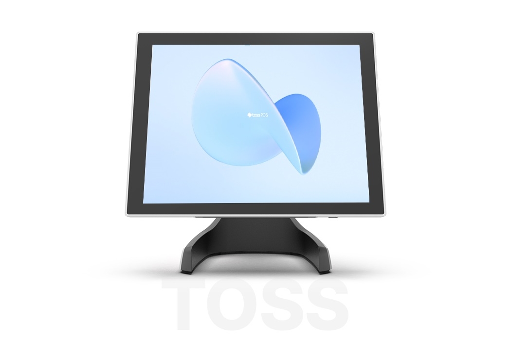 토스 포스  메인 화면 UI 구성 전면 모습