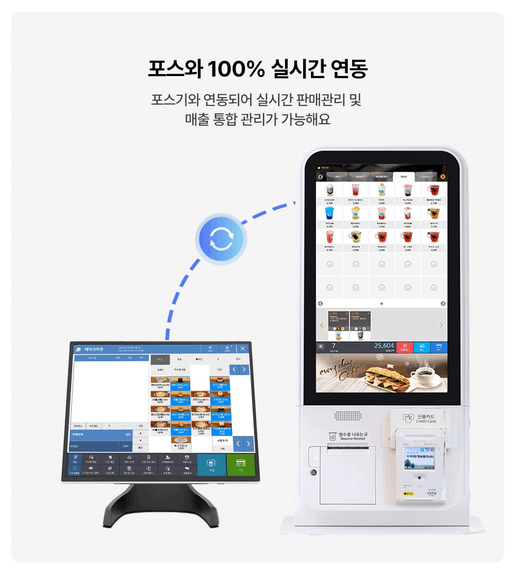 신신키오스크 POS 연동 및 매출 통합 관리 안내