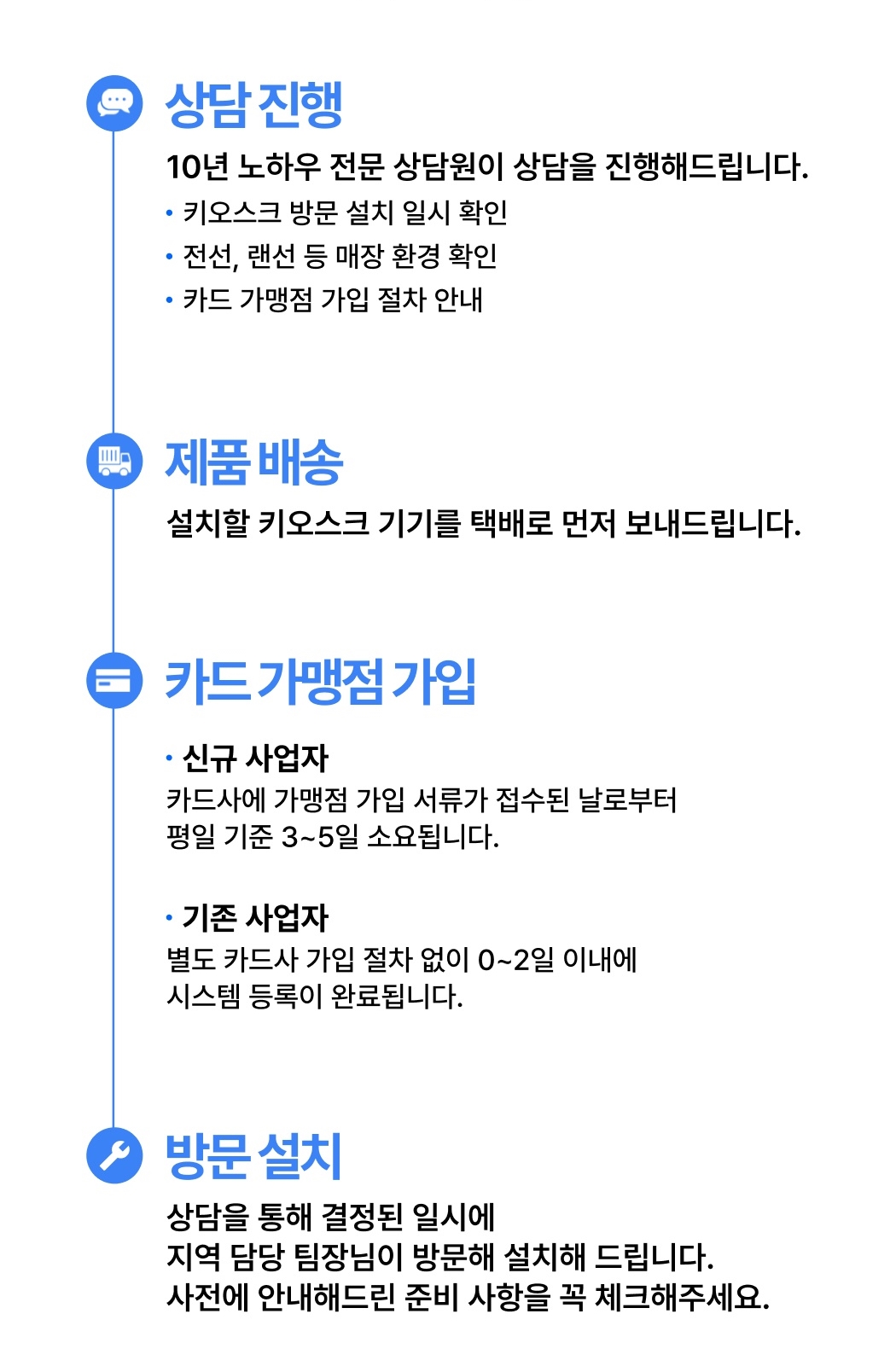 토스 키오스크 (스탠드형,데스크형,15인치 일체형,미니형) 설치 전체 과정